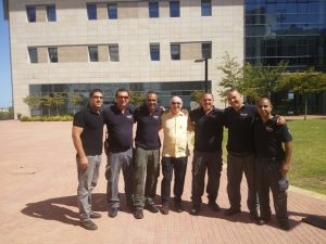 Prof. Rittel with the Haifa Police Sappers Corps