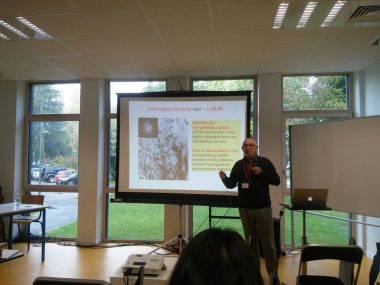 Picture 1 of Y. Rotbaum and D. Rittel presented their work at the LWAG 2016 meeting in Grenoble