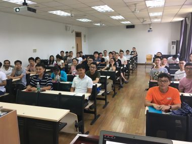 Picture 2 of D. Rittel teaches a course on Mechanical Properties of Engineering Materials at Beijing Institute of Technology