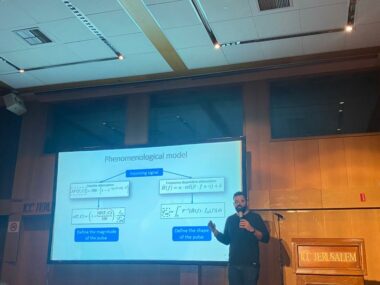 Picture 1 of Today, Orel Guetta presented at the 21st Israel Materials Engineering Conference.